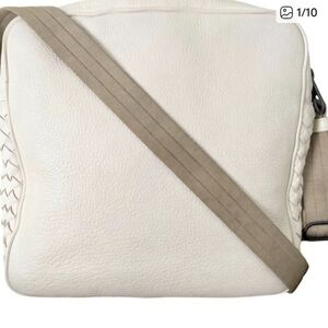 Bottega Veneta Cream Crossbody Bag